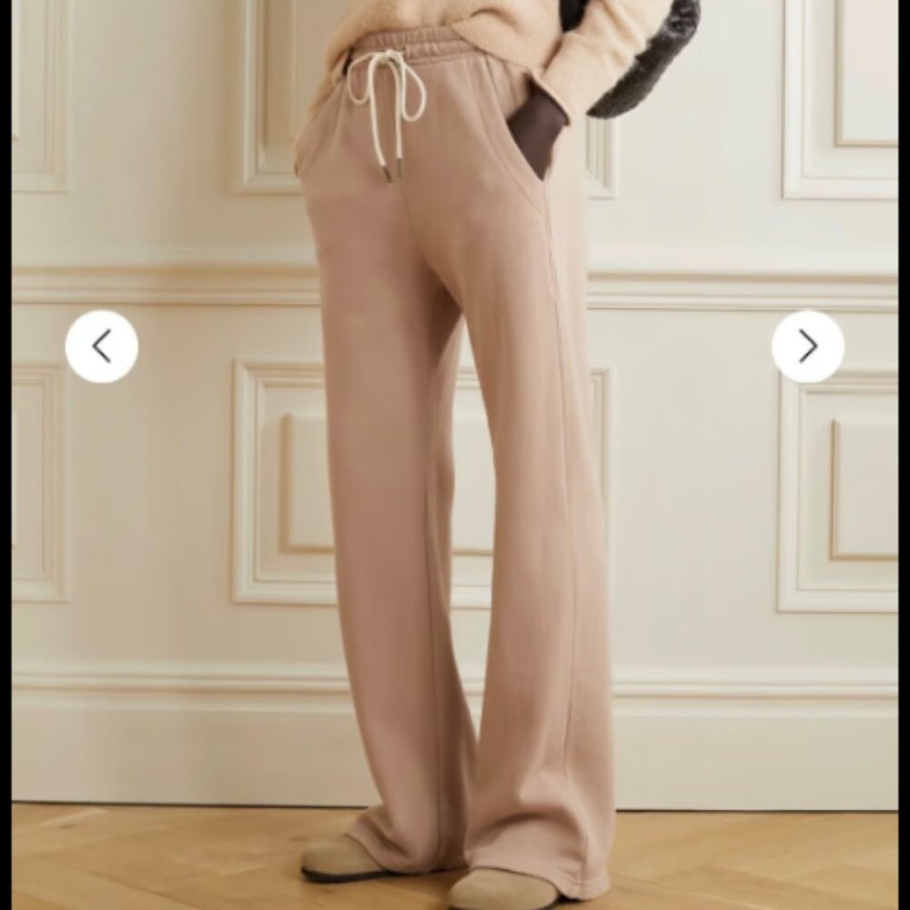 Citizens of Humanity Nia Wide Leg Sweatpants: Nougat